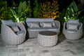 Ibiza 4-Piece Luxury Braided Outdoor Conversation Set